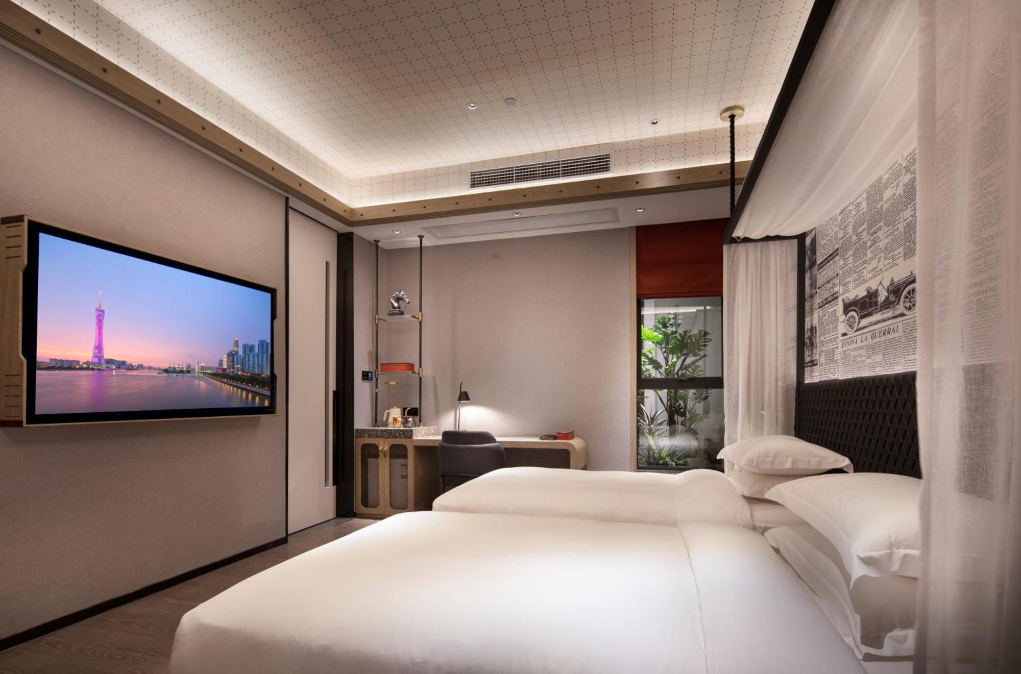 Arthur Hotel Zhujiang New Town Guangzhou-Pazhou Exhibition Center Branch Buitenkant foto